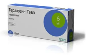 Теразозин таблетки 5 мг 20 шт