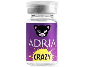 Контактные линзы Adria Crazy Eagle квартальные желтый 0,00/14,0/8,6