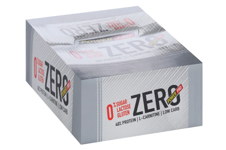 Батончик Power PRO мультибелковый Zero без сахара с шоколадно-кремовым вкусом 20 шт