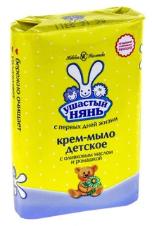 Ушастый нянь крем-мыло с экстр. ромашки / оливковое масло 90г