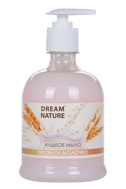 Мыло жидкое Dream Nature овсяное молочко с дозатором 500 мл