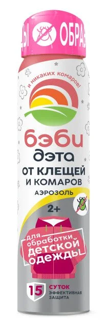 Дэта Бэби Аэрозоль От Комаров И Клещей 100 мл