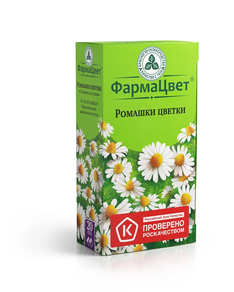 Ромашка цветки фильтр-пакеты 1,5 гр 20 шт
