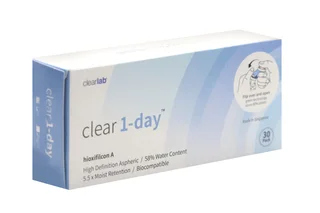Линзы Clearlab Clear 1-day контактные R 8,7 (диоптрия -2,0) 30 шт