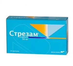 Стрезам капсулы 50 мг 24 шт