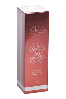 Спрей КДА солнцезащитный для тела SPF 50+ 150 мл