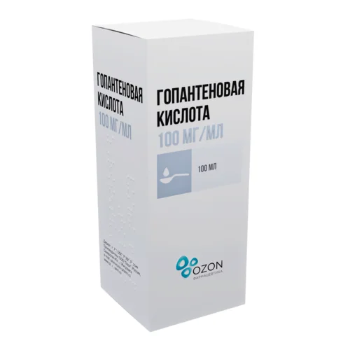 Гопантеновая кислота раствор 100 мг / мл 100 мл