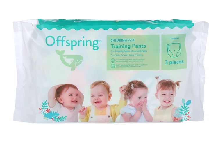 Трусики-подгузники Offspring Тревел пак L (9-14 кг) 3 шт три расцветки