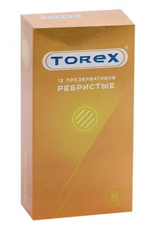 Презервативы Торекс ребристые 12 шт
