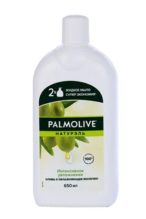Мыло жидк Palmolive интенсивное увлажнение олива / увлажняющее молочко 650 мл