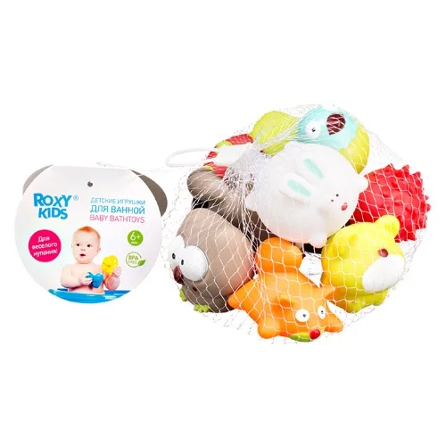Набор игрушек Roxy Kids Лесные жители для ванн 9 шт