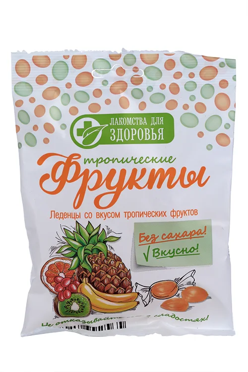 Леденцы Лакомства для Здоровья мультифрукт без сахара