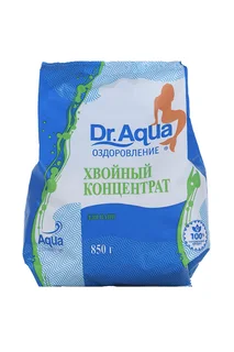 Хвойный концентрат Др Аква для ванн 850 гр
