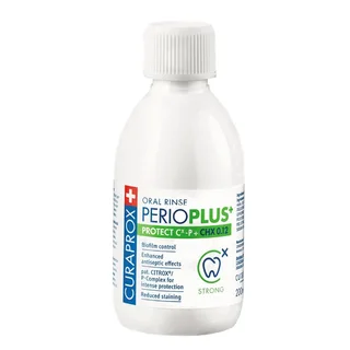 Курапрокс Перио Плюс Протект Ополаскиватель Для Полости Рта С Хлоргексидином 0,12% 200 мл