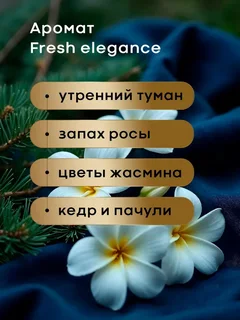 Гель для стирки с кондиционером 2в1 Aroma LUX Fresh Elegance 5л