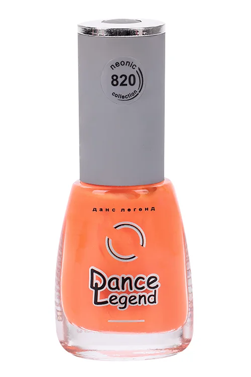Лак для ногтей Dance Legend Neonic Orange`s Boom тон №820 15 мл