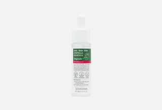 Сыворотка Queen Charm Ампульная AHA/BHA/PHA кислоты / центелла азиатская 9,9% для лица 30 мл