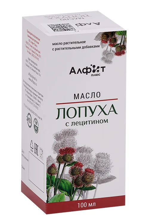 Масло Лопуха с лецитином "Алфит Плюс" 100 мл Алфит Плюс