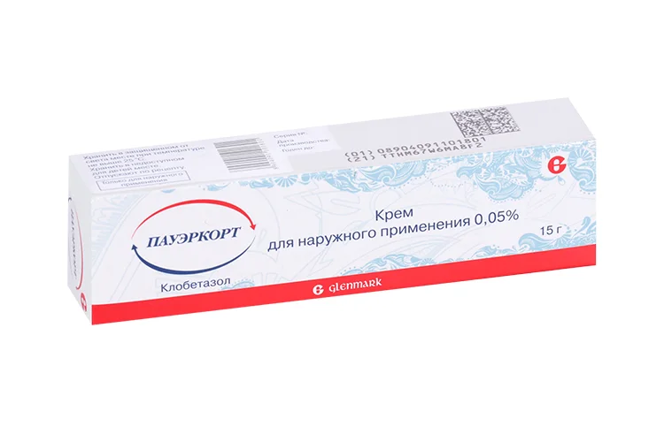 Пауэркорт крем 0.05 % 15 г