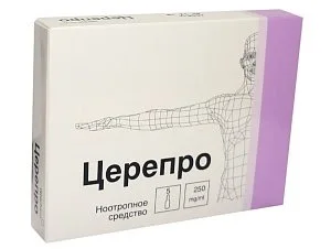 Церепро раствор 250 мг / мл 5 шт
