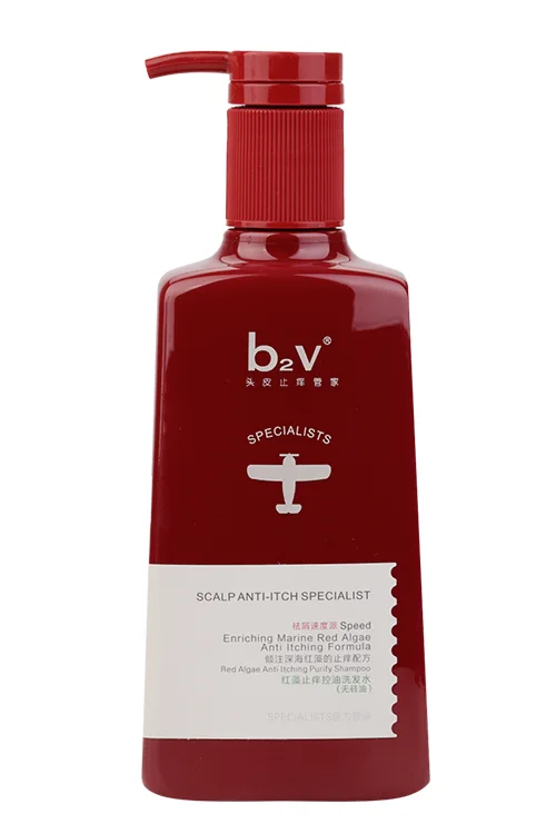 Шампунь B2V Red Algae с экстр красных водорослей для жирных волос, 320 мл