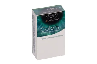 Линзы Офтальмикс Colors Hazel контактные R 8,6 (диоптрия -6,0) 2 шт (8807200727131)