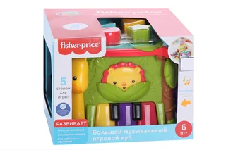 Игрушка Fisher-price большой музыкальный игровой куб