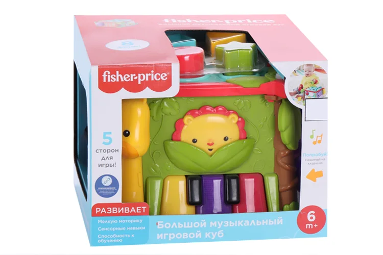 Игрушка Fisher-price большой музыкальный игровой куб