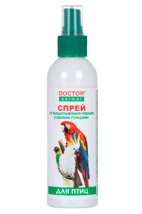 Спрей Doctor Animal от выщипывания перьев (95622) 180 мл