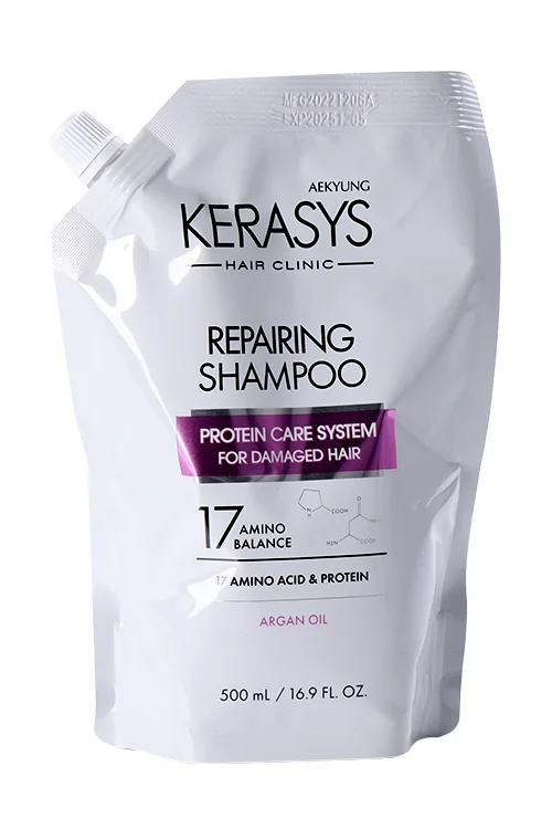 Шампунь Kerasys восстанавливающий для волос Damage Care Repairing пакет 500 мл