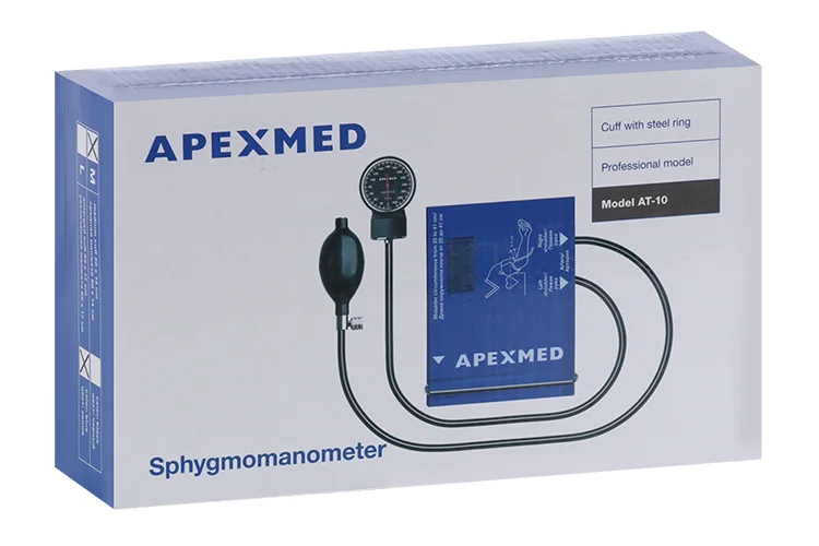 Прибор Apexmed механический для измерения артериального давления АТ-10 50×14 см