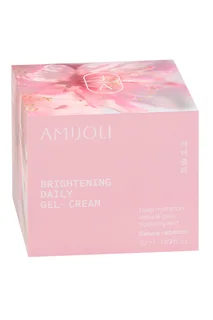 Крем-гель Amijoli Brightening с гранул масла моринги / экстр сакуры для лица дневн, 50 мл