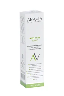 Тоник Aravia Laboratories успокаивающий для жирной и проблемной кожи anti-acne 250 мл