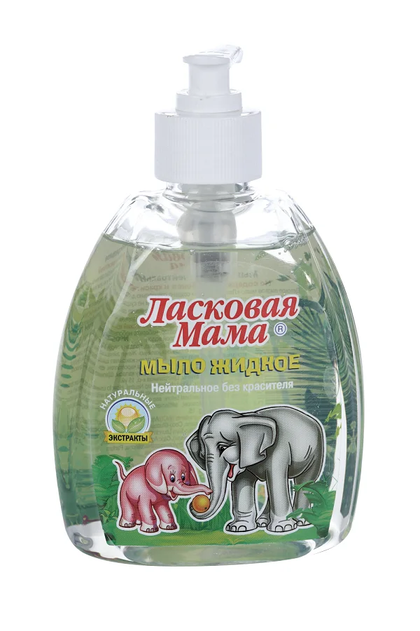 Мыло Ласковая мама жидкое нейтральное 300 мл