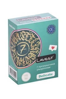 Презервативы Lavest Delicate ультратонкие 7 шт