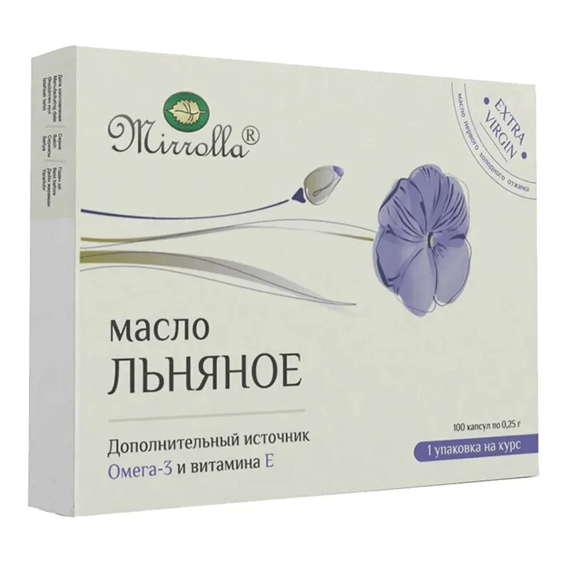 Льняное Масло Капс. 100 шт