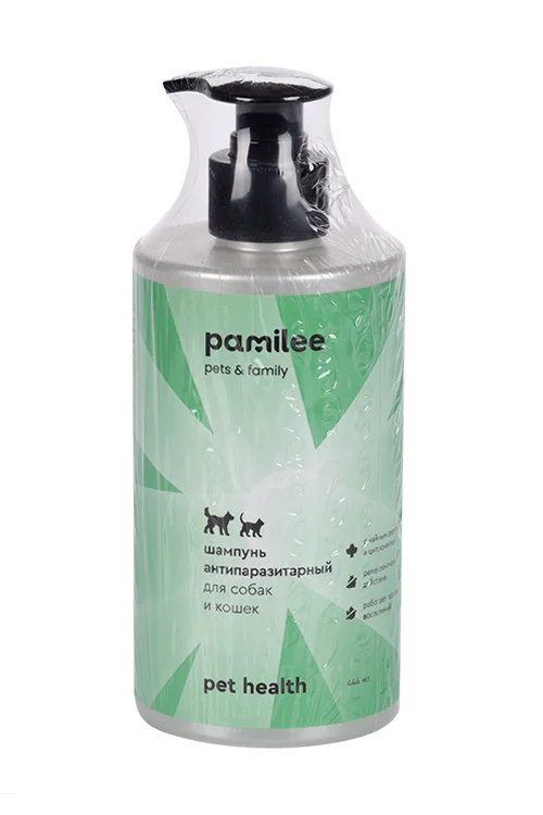 Шампунь ProAnimal Pamilee антипаразитарный для кошек / собак 444 мл