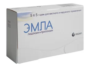 Эмла крем 5 % 5 шт