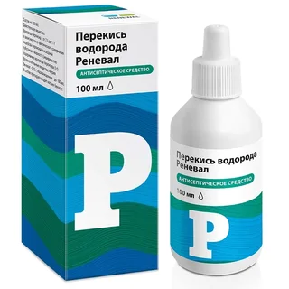 Перекись водорода Реневал раствор для местного и наружного применения 3% 100 мл
