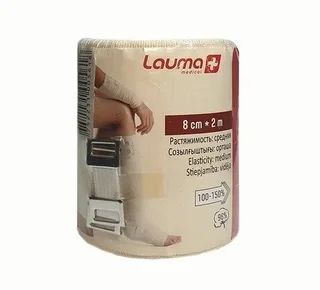 Лаума Бинт эластичный 8 см × 2 м 1 шт