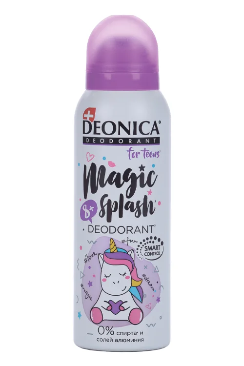 Дезодорант Deonica for teens Magic Splash спрей 125 мл