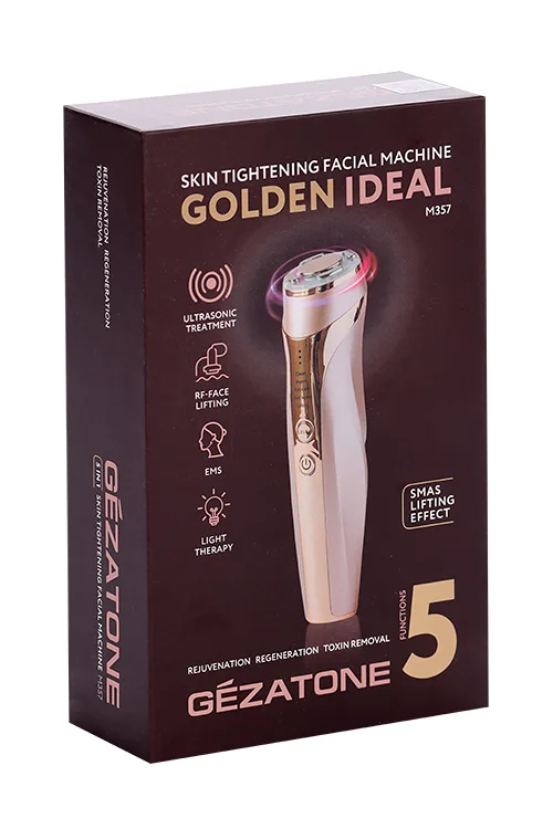 Прибор Gezatone m357 5в1 для ухода / массажа лица