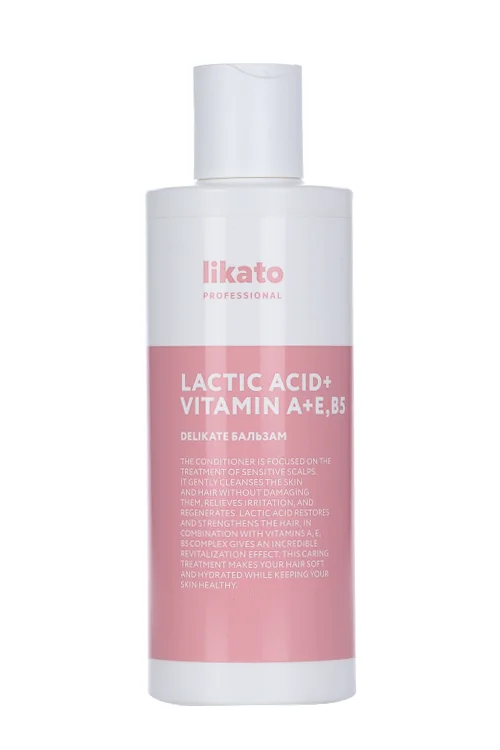 Бальзам Likato Professional Lactic Acid+Vitamin A+E/B5 Delikate для чувст кожи 250 мл