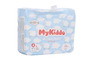 Подгузники-трусики MyKiddo Elite Kids Premium 4 ультратонкие для детей L (9-14 кг) 36 шт