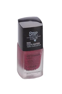 Лак Step in Style Nail Highlighter лечеб для ногт хрустал блеск №23 светоотраж / роз 11 мл