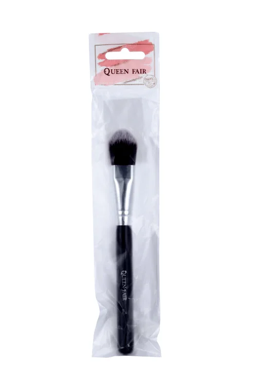 Кисть для макияжа Queen fair Brush Graphite 17 см цвет серый