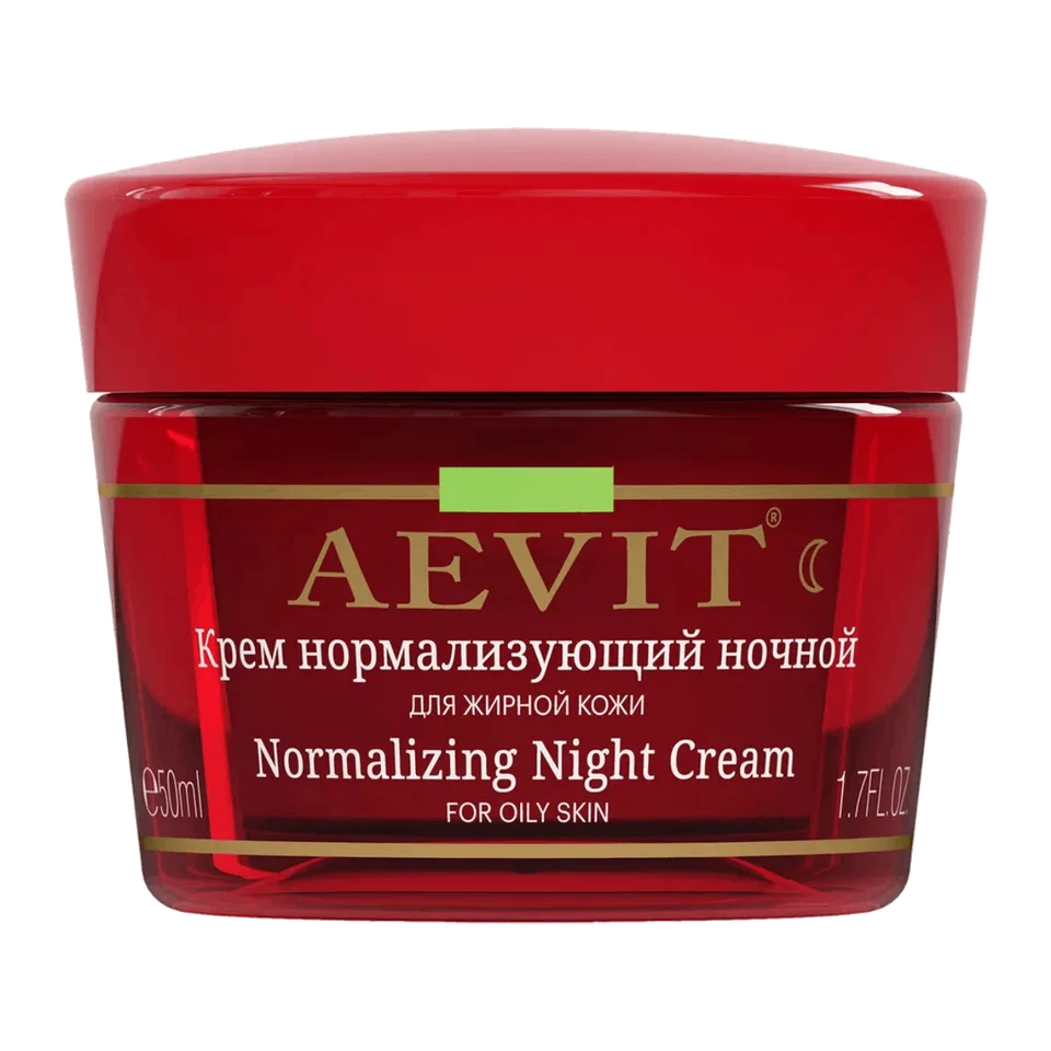 Крем Нормализующий ночной для жирной кожи Aevit 50 мл Librederm