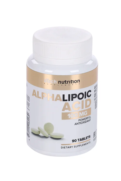 Альфа-липоевая кислота aTech Nutrition 90 шт таблетки