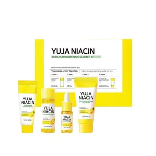 Набор Some By Mi Yuja Niacin 30 Days Brightening Starter Kit очищ средство / тонер / сыворотка / крем