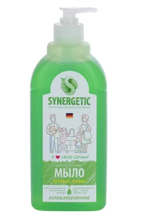 Мыло жидкое Synergetic для рук и тела луговые травы 500 мл